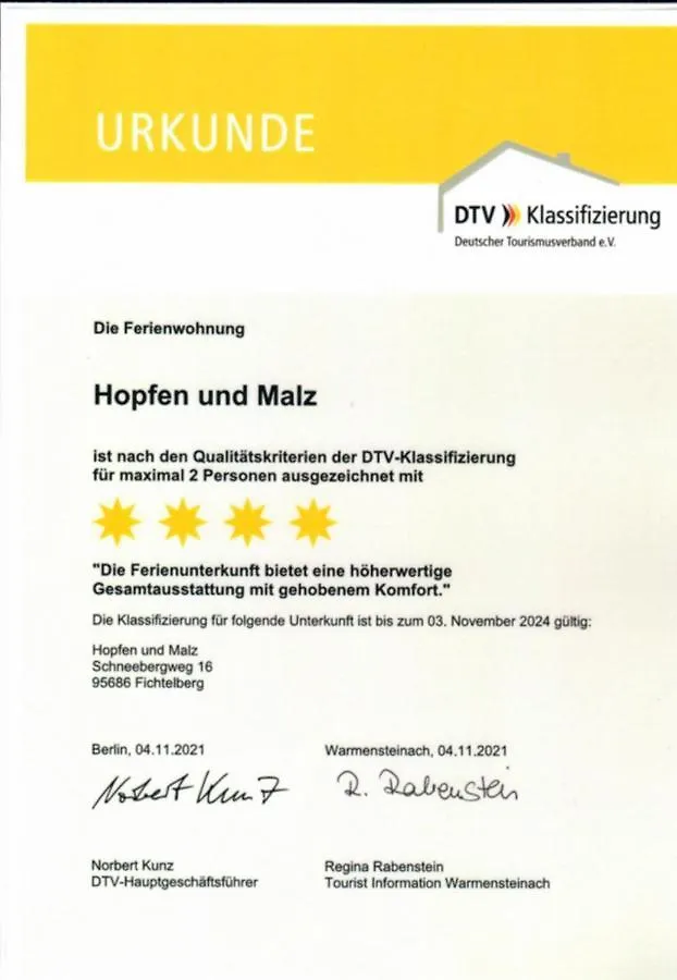 Ferienwohnungen Hopfen Und Malz 피흐텔베르크