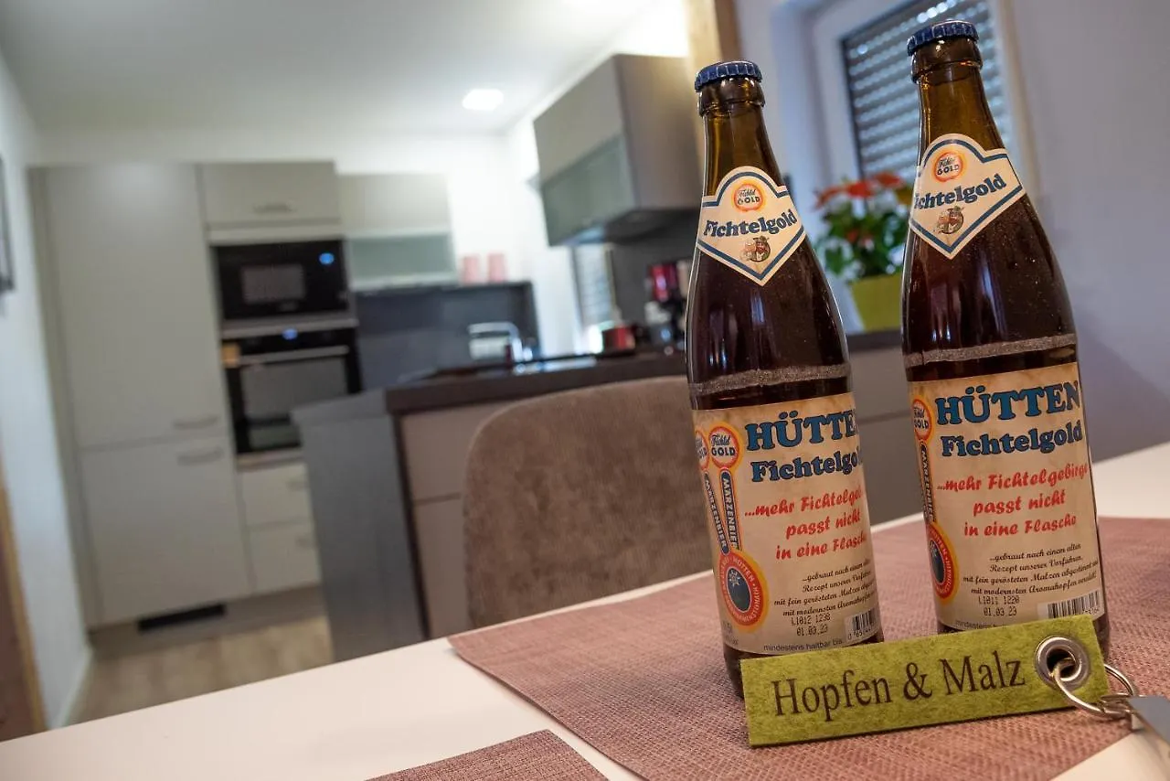 아파트 Ferienwohnungen Hopfen Und Malz 피흐텔베르크 독일